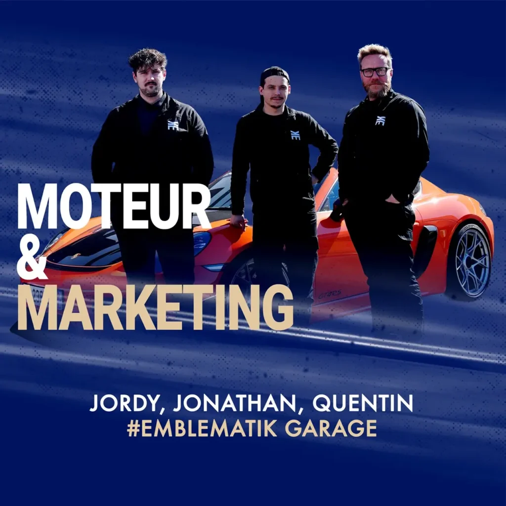 cover podcast emblematik garage